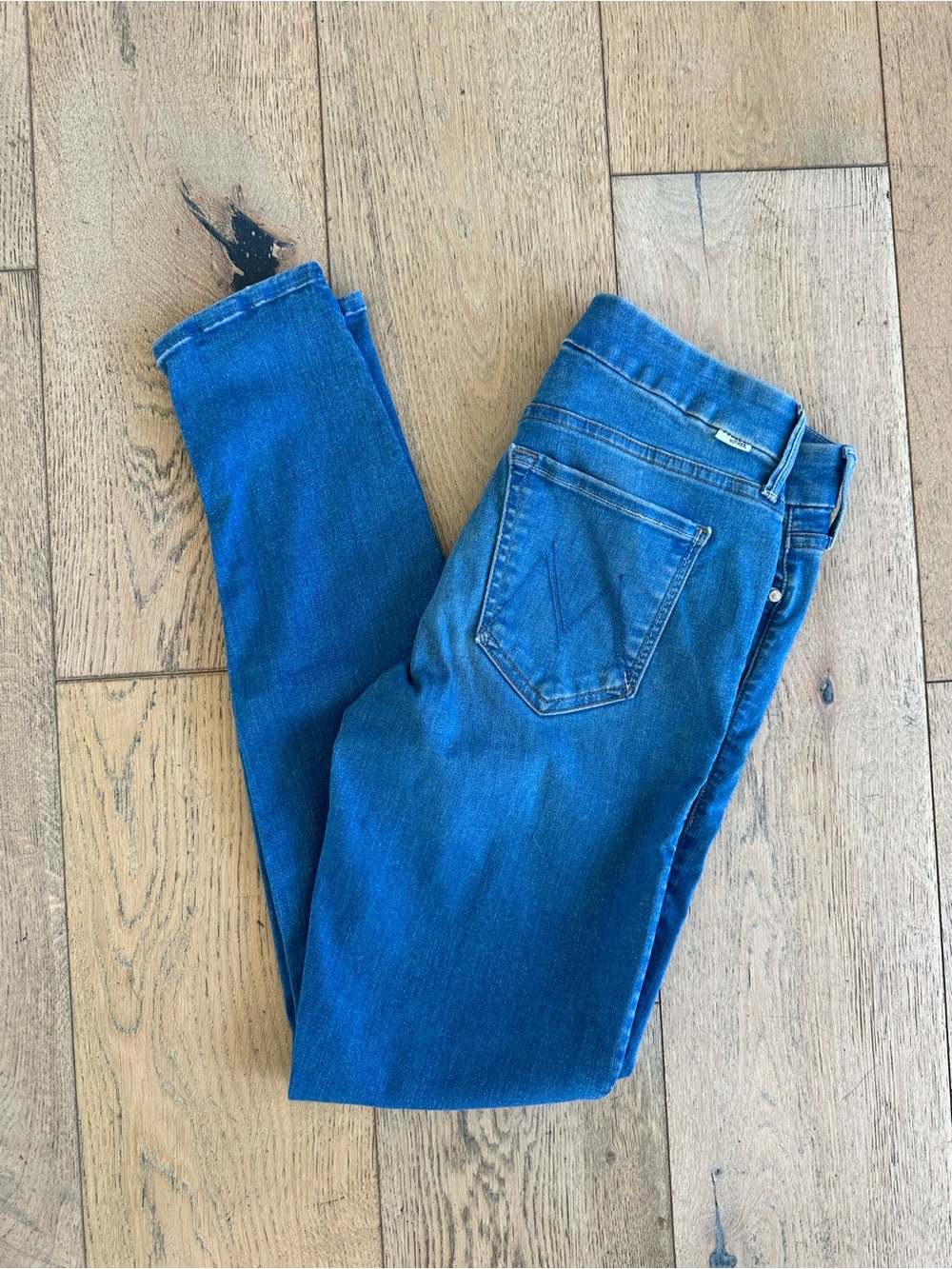 MOTHER ‘The Looker’ Women’s Skinny Jeans in ‘chill’